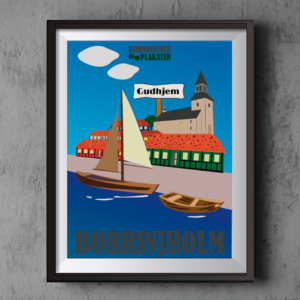 Gudhjem by plakat