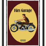 Plakat "fars garage"