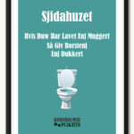 Plakat sjidahuzet