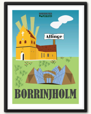 Billede af Allinge plakat