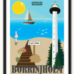 Billede af Dueodde plakat