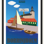 Billede af Gudhjem plakat