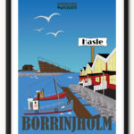Billede af hasle marina plakat