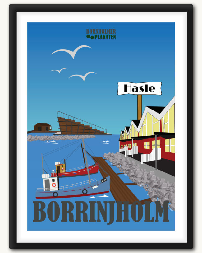 Billede af hasle marina plakat