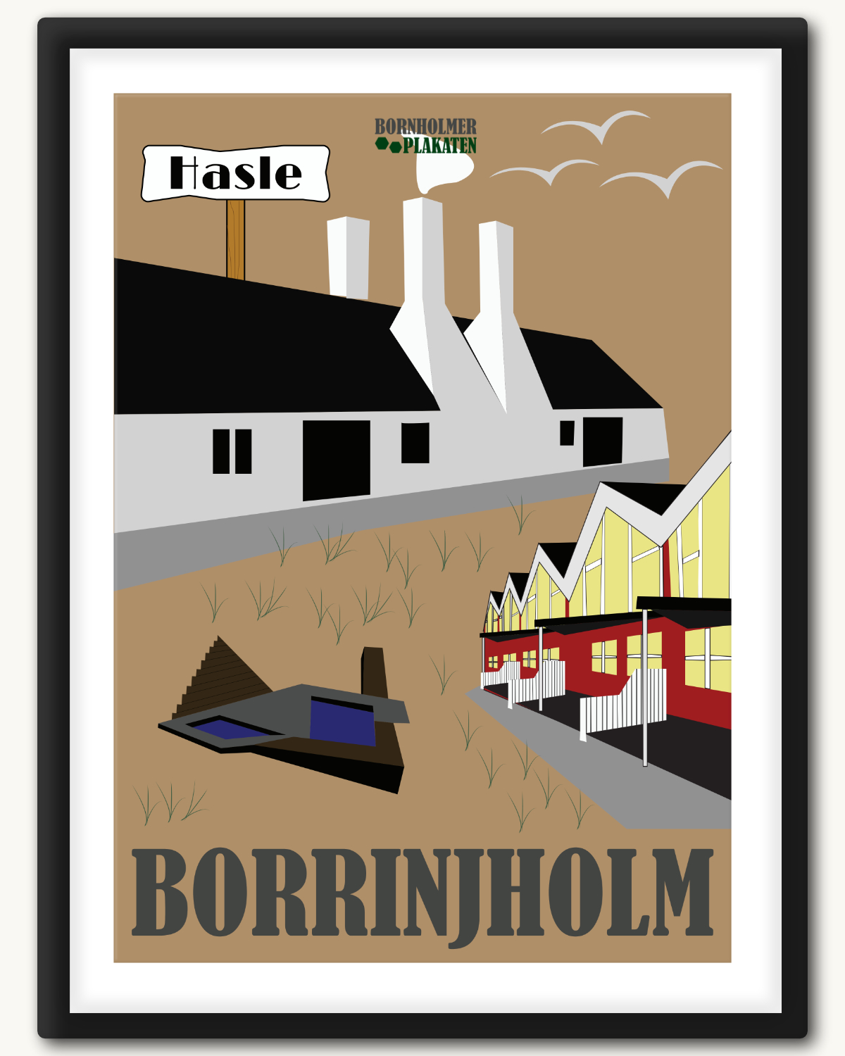 Billede af hasle plakat