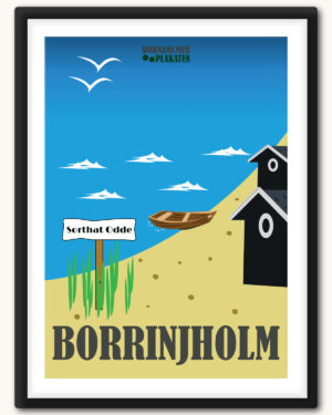 Billede af sorthat plakat